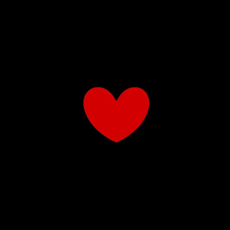 coeur rouge cadeau de la Saint-Valentin