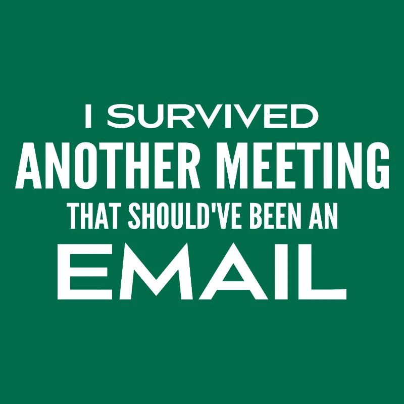 Ich habe ein Treffen überlebt, das eigentlich ein Treffen hätte sein sollen