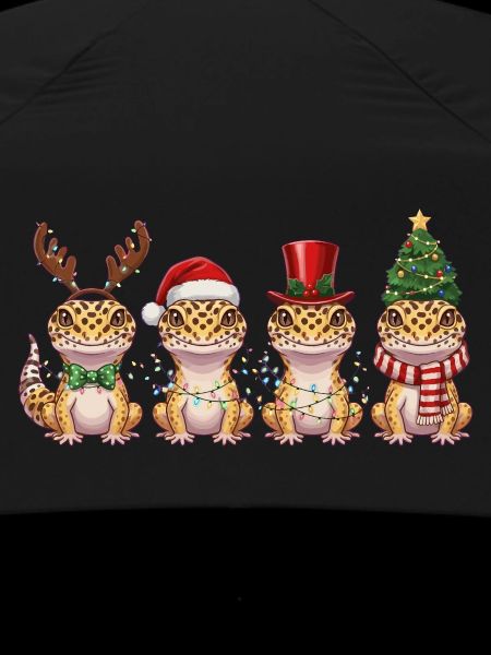 Leopard Gecko Christmas Fairy Lights