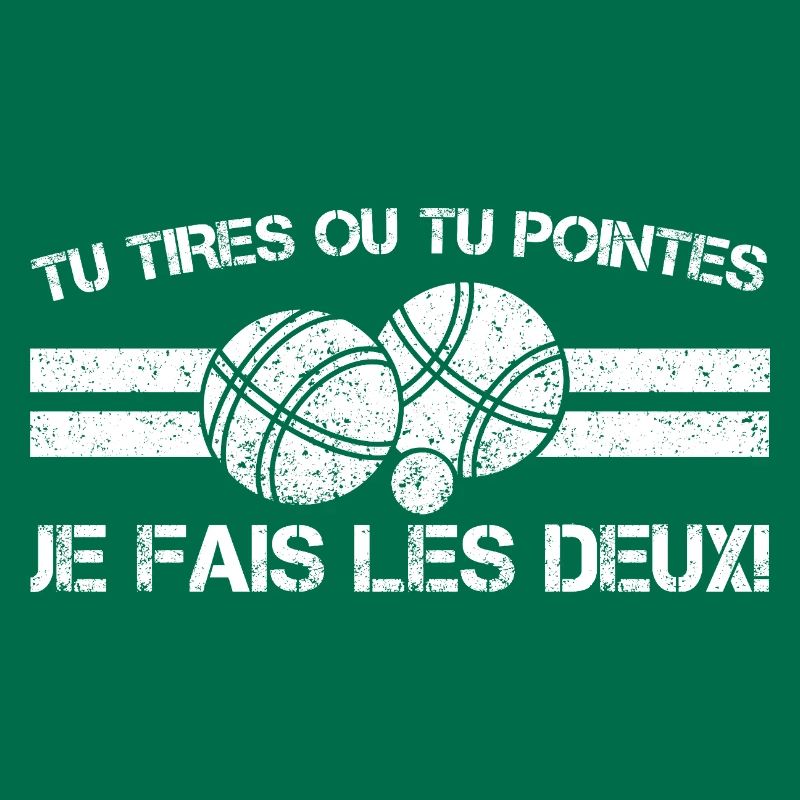 Pétanque zieht oder passt: Ich mache beides