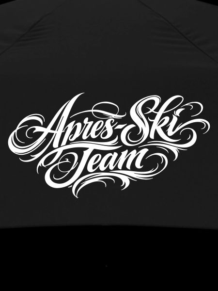 Après Ski Team lettering