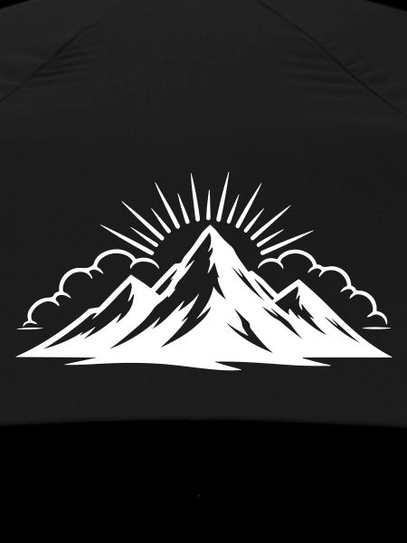 Mountains Clouds Peaks