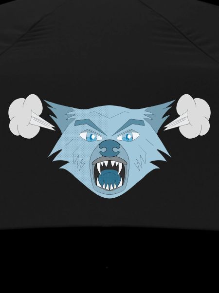 Wütender Wolf