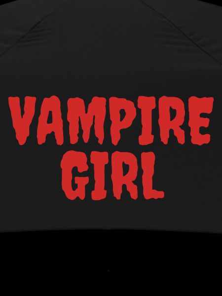 Vampire Girl Graphic Tee Design