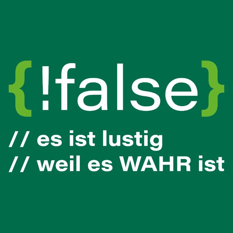 false - Funny programmer saying