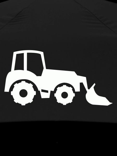 Traktor Silhouette Frontlader