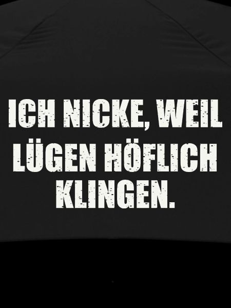 Sarkastischer Spruch