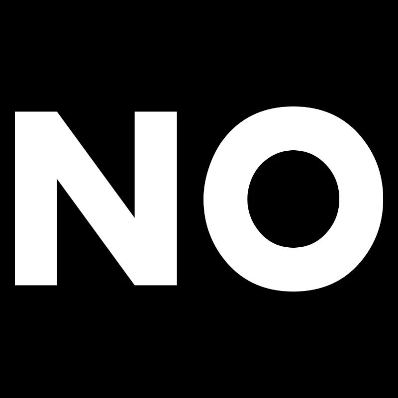 No