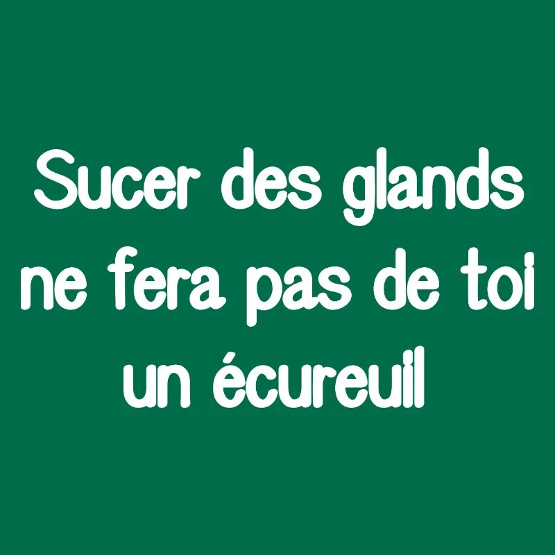 Das Lutschen an Eicheln wird dich nicht zum Eichhörnchen machen