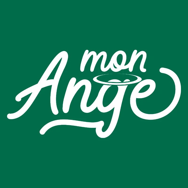 Engelsdesign mit ätherischem Heiligenschein