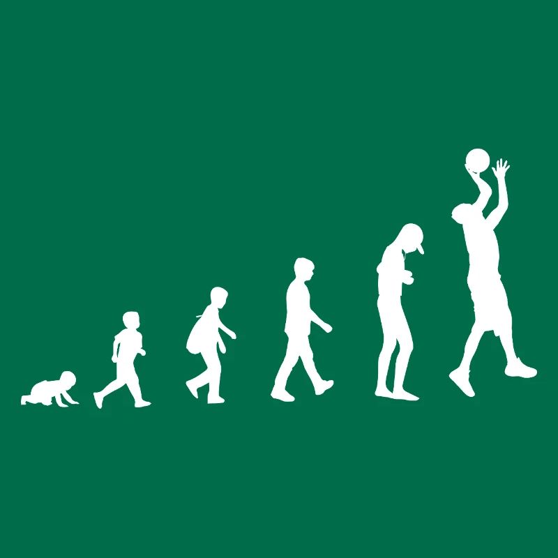 Evolution de bébé à basketteur / Sport