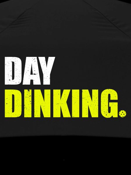 Day dinking funny pickleball player