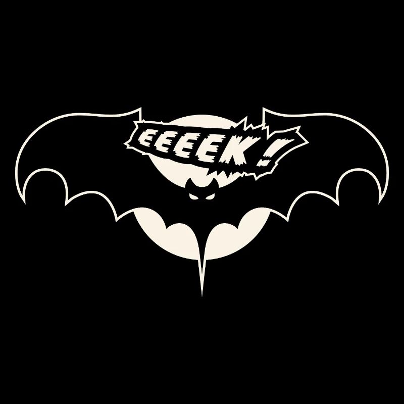 creepy cute bat