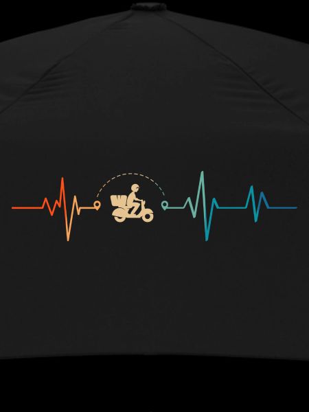 Heartbeat Retro Delivery Man