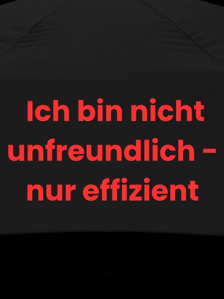 Unfreundlich-effizient