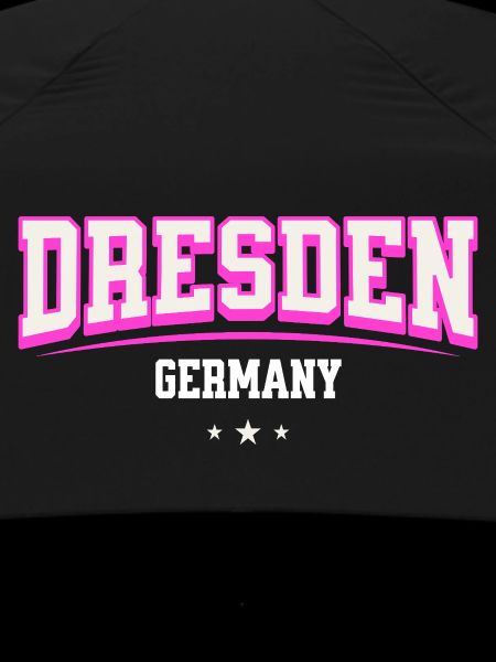 Dresden Retro Emblem Pink