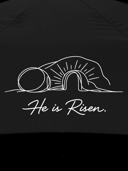 Christliches Oster-Leergrab-Design