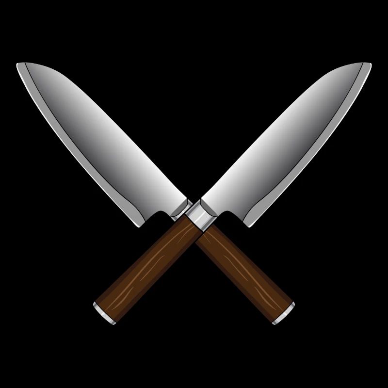 Gekreuzte Messer
