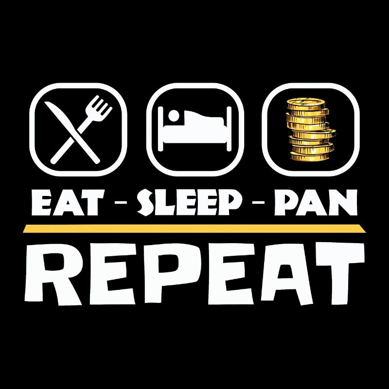 Orpaillage Manger, dormir, se laver, répéter