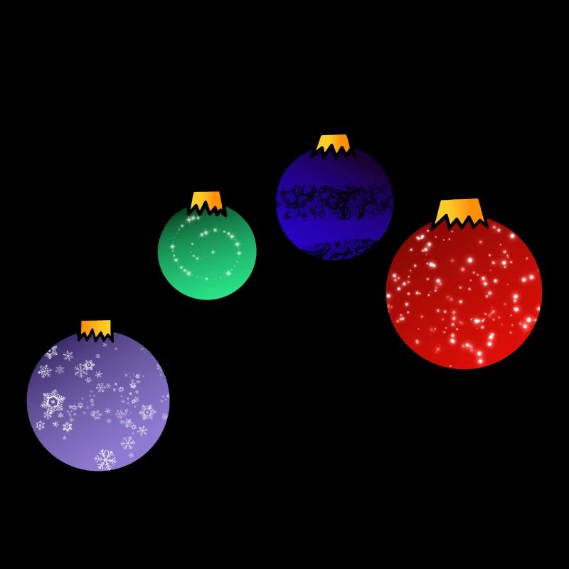 Boules de sapin de Noël - Décoration de Noël