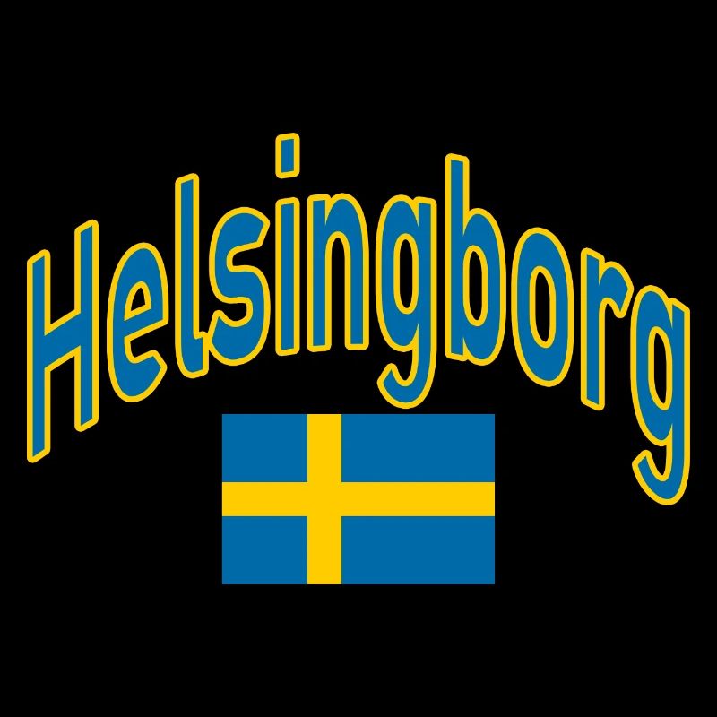 Drapeau suédois d’Helsingborg