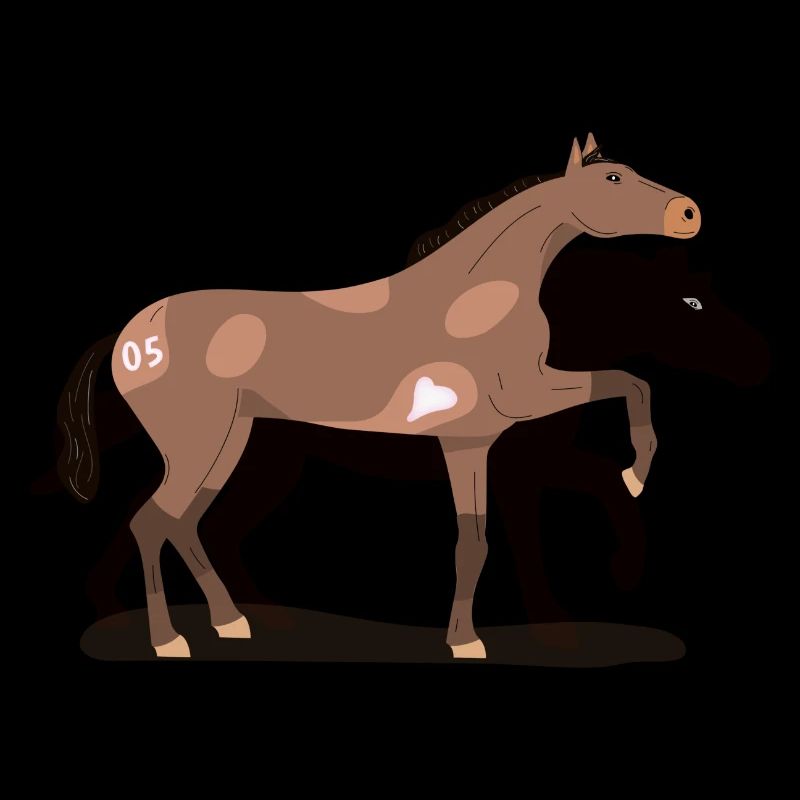Couple de chevaux