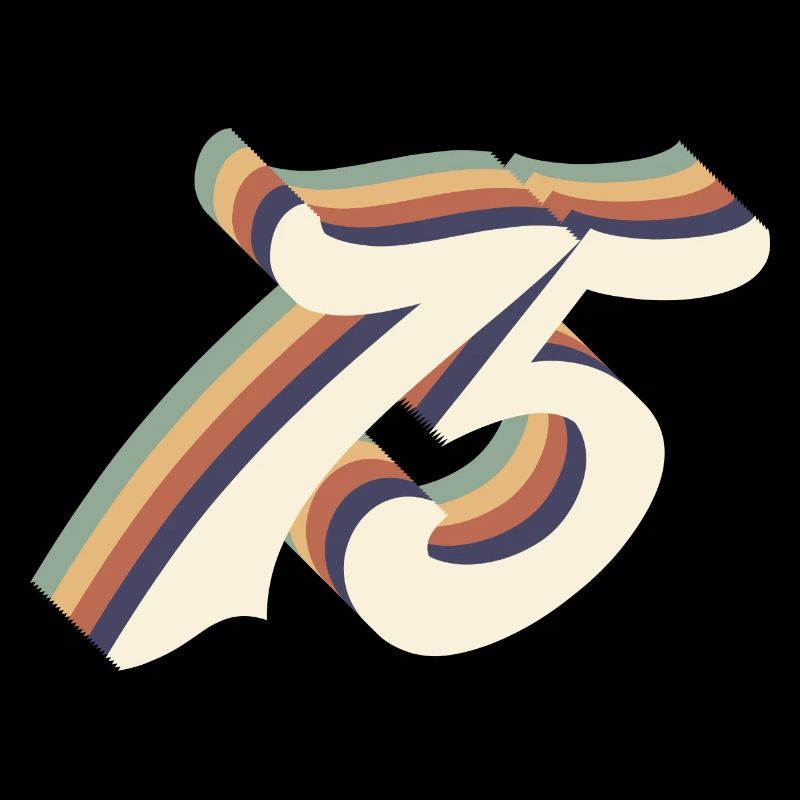 Vintage 75th anniversary