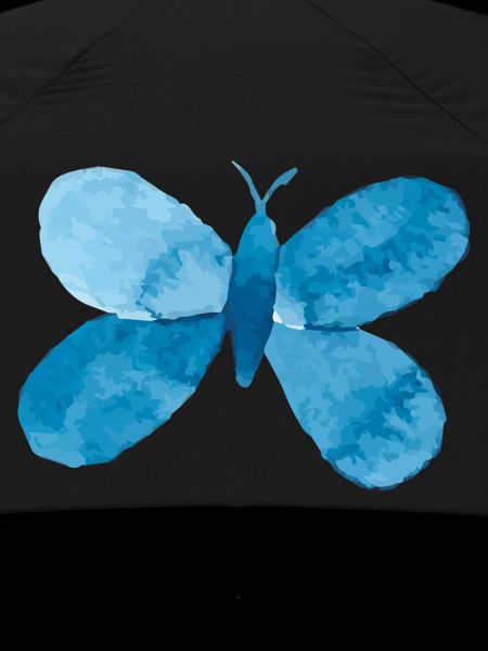Blauer Schmetterling