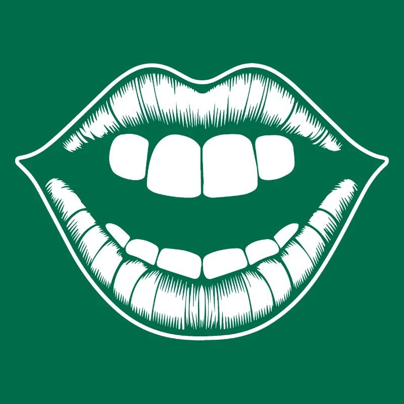 Lèvres, bouche, baisers lèvres
