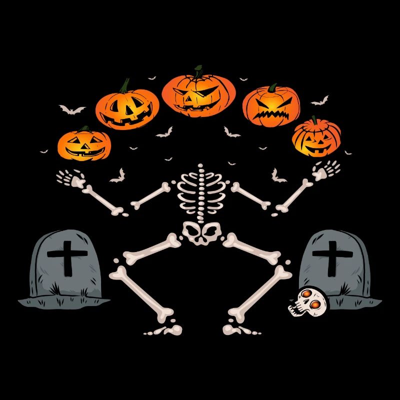 Squelette d’Halloween