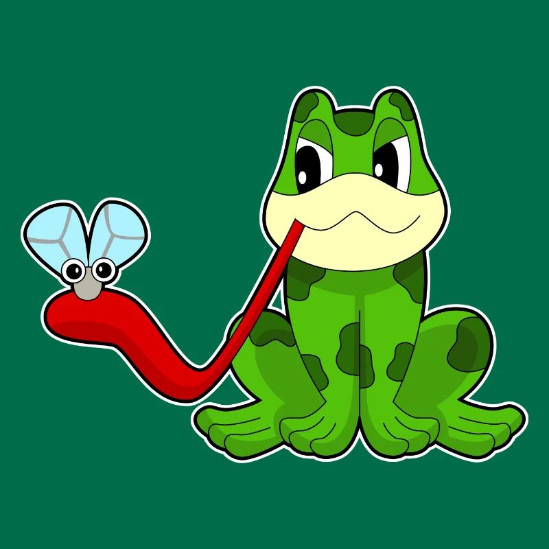 Frosch Fliege