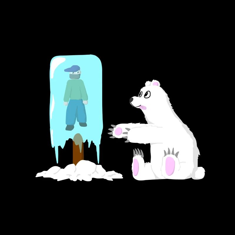 Polar bear snack