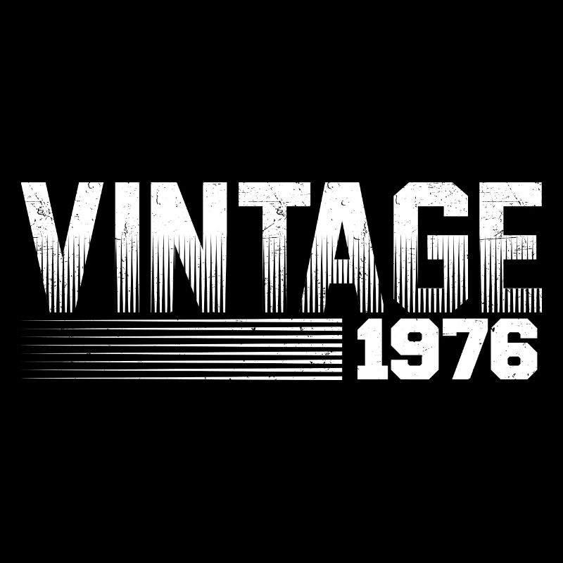 Vintage 1976 Geburtstag Retro 1976