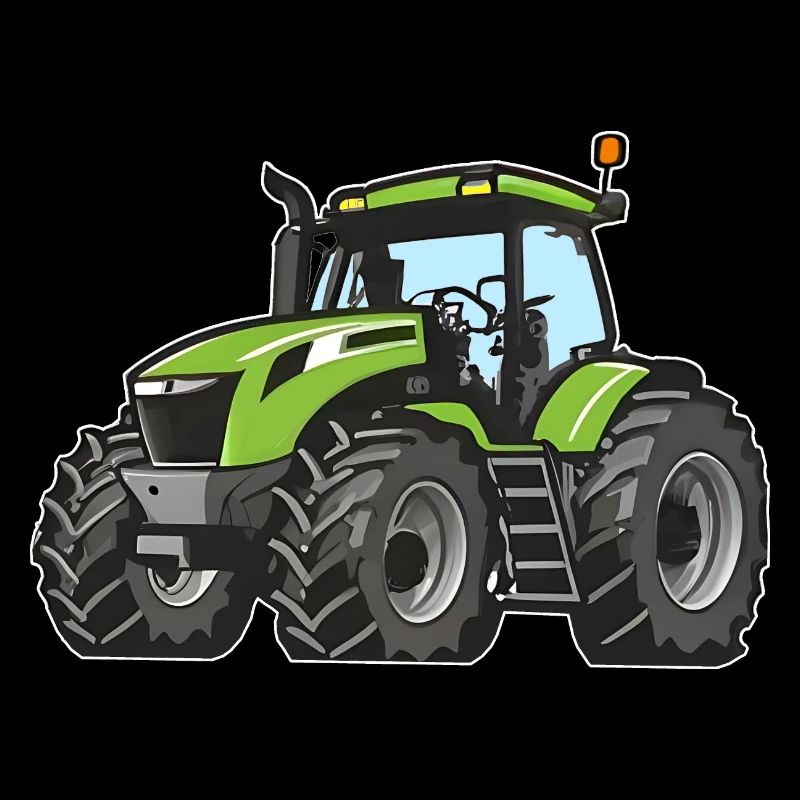 Tracteur vert