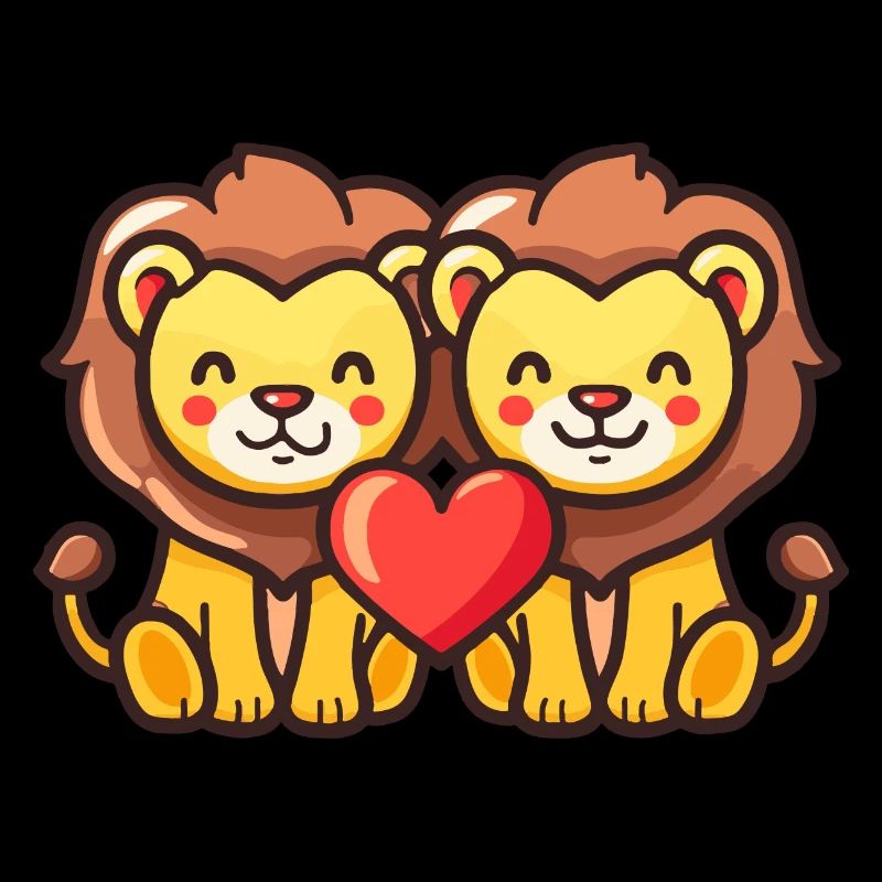 Leo Comic Couple Love