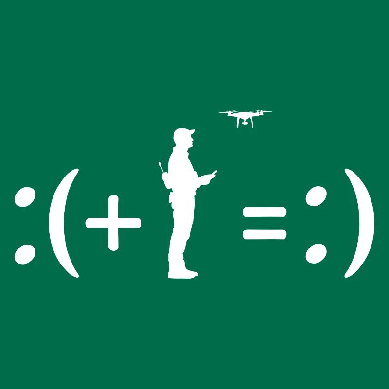 Flying drones makes me happy, happiness formula