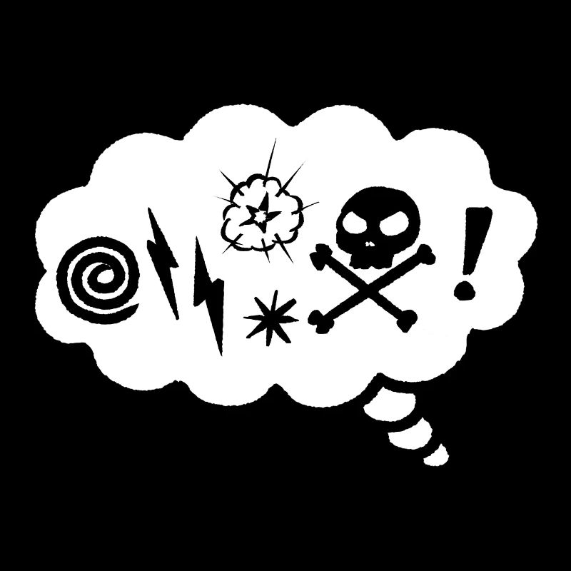 Angry Thought Bubble