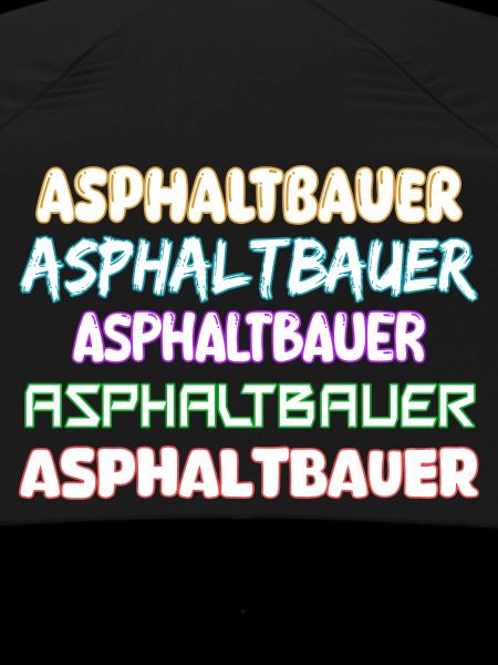 Constructeur d’asphalte comme métier