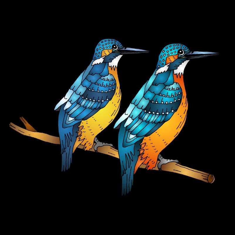 Oiseaux colorés