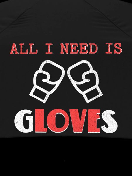 Bold Boxing Gloves Illustration Design