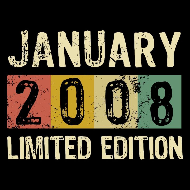 Limited Edition January 2008 Geburtstag Geschenk