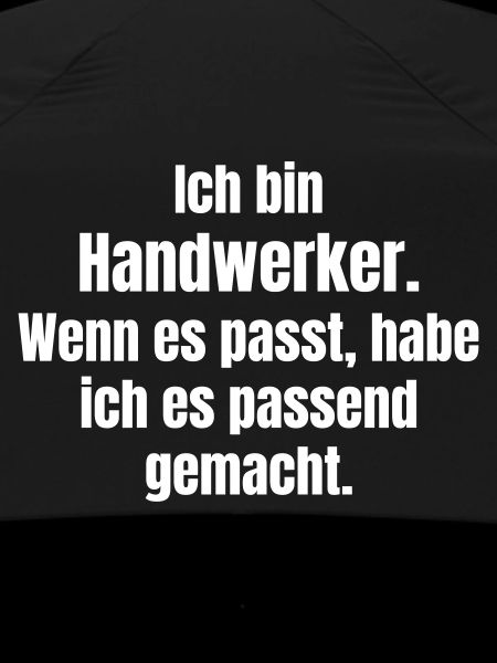Ich bin Handwerker – Passend gemacht