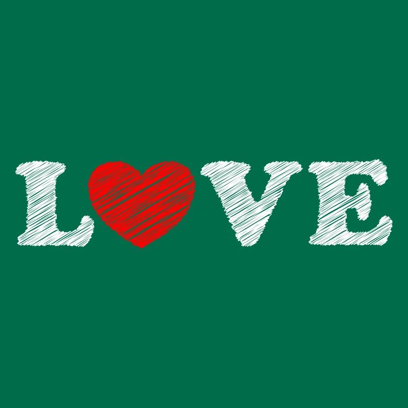 Love Heart Scribble
