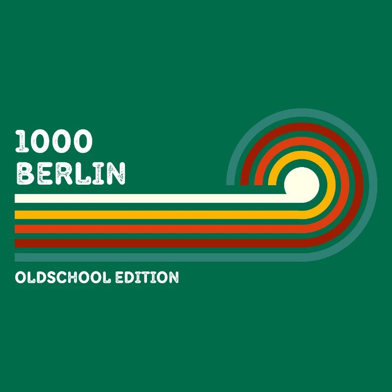 Berlin Retro Shirt Zip Code 1000 Zip Code Souvenir