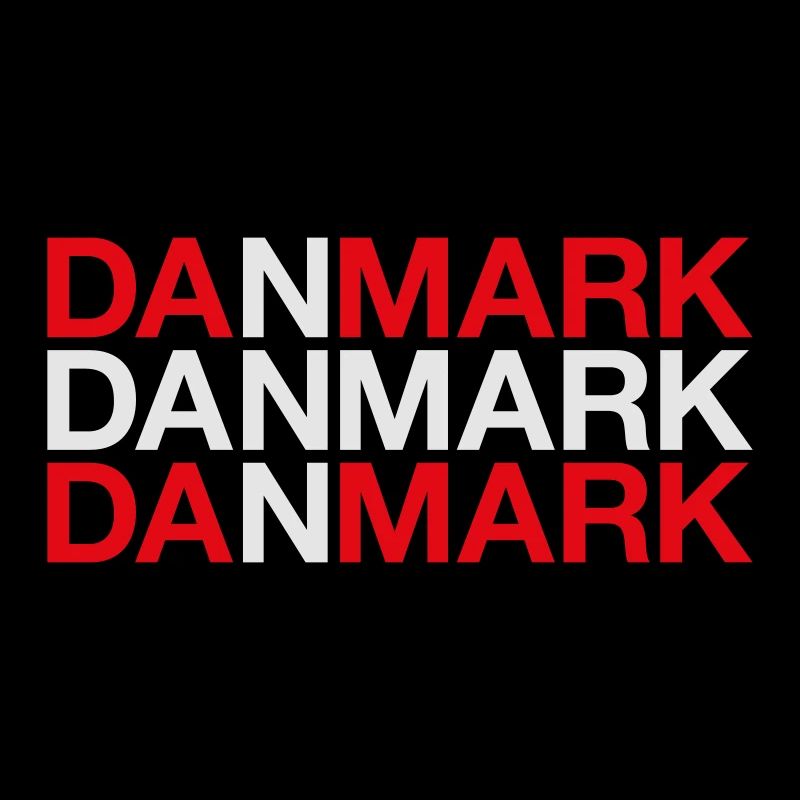 Danemark Danemark Danemark Drapeau