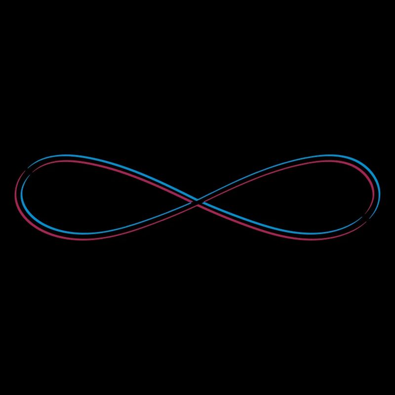 3d infinite endless forever limitless without end symb