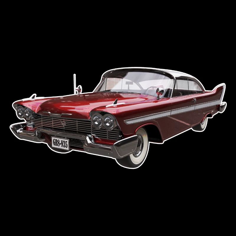 Vintage Dream Car without text