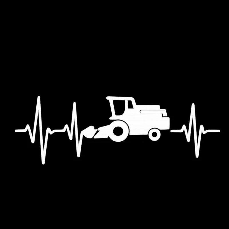 Heartbeat Combine - Conception d’art au trait d’agriculture