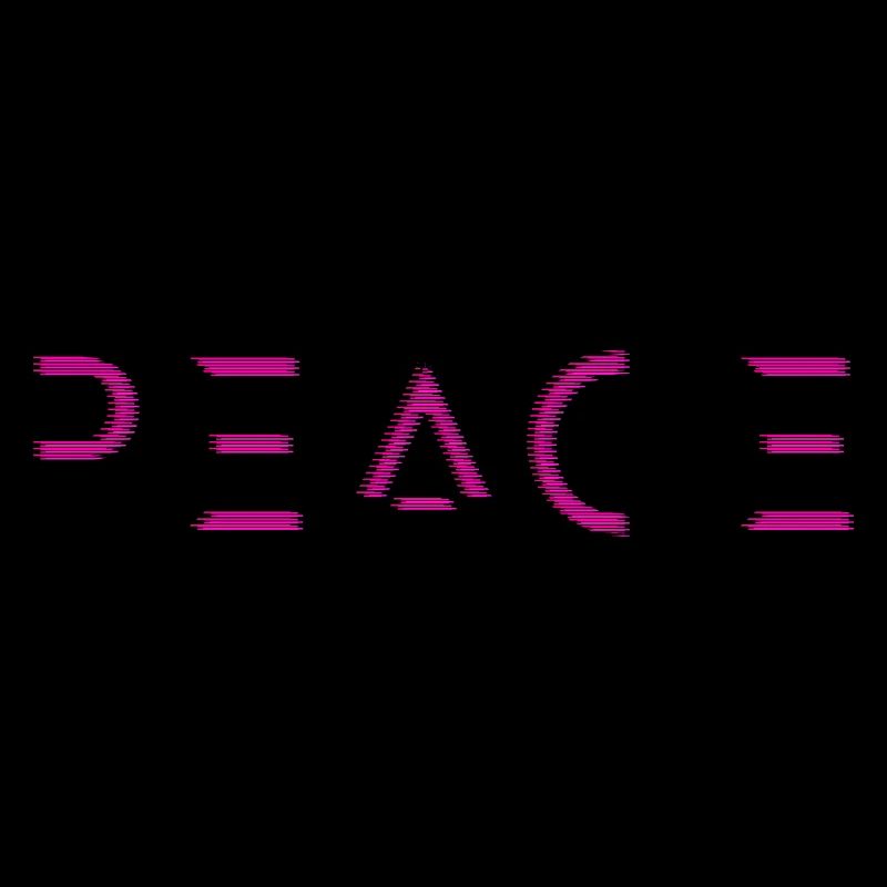 Peace for all - pink