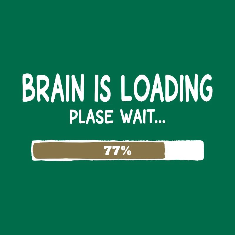 Loading the Brain – Loading Bar Humor